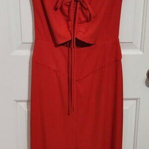 Lovers + Friends Red Camilla Gown XXS